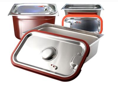 Лоток с крышкой, лоток еды нержавеющей стали кухни шведского стола нержавеющей стали