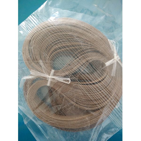 One Ply Fusing Machine Belt Brown Black Light Weight PTFE Coated