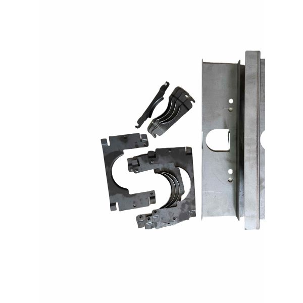 Pièces d'estampage d'acier laminé à froid de précision Formes personnalisables, haute précision dimensionnelle, excellente finition de surface, idéale pour l'assemblage industriel