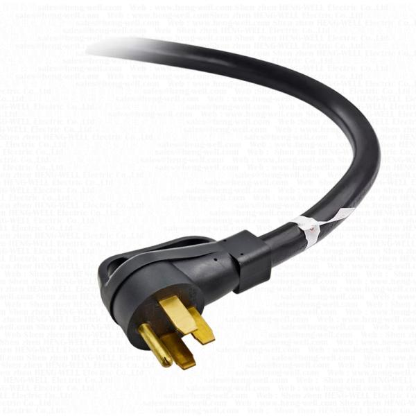 125V 250V Nema 14-50P câble d'extension avec SJTW 4C 6/8AWG câble dépouillé avec terminal 50 ampères USA câble d'alimentation pour générateur