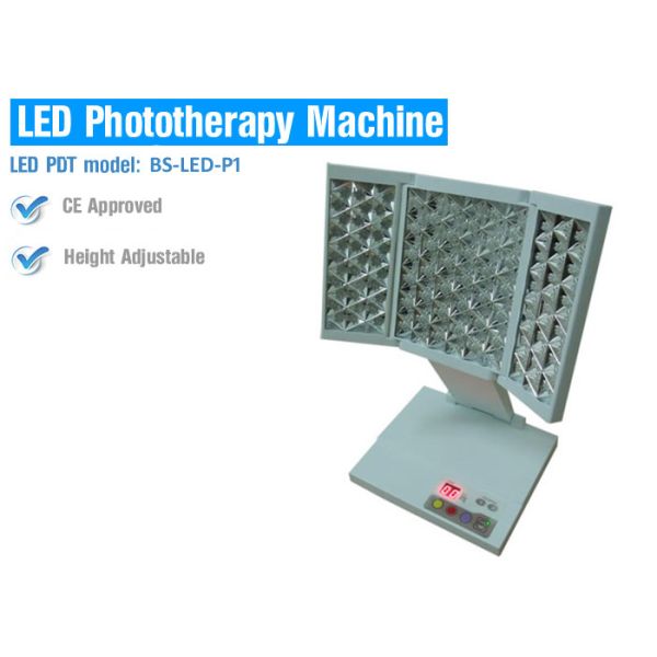 Portable LED Phototherapy Machine With Red / Blue / Yellow Light For Face Treatment