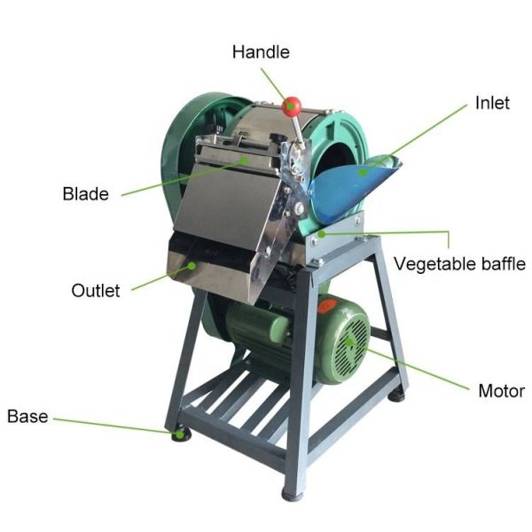 110v Electric Vegetable Cutter / Cutting Machine For Restaurant Use