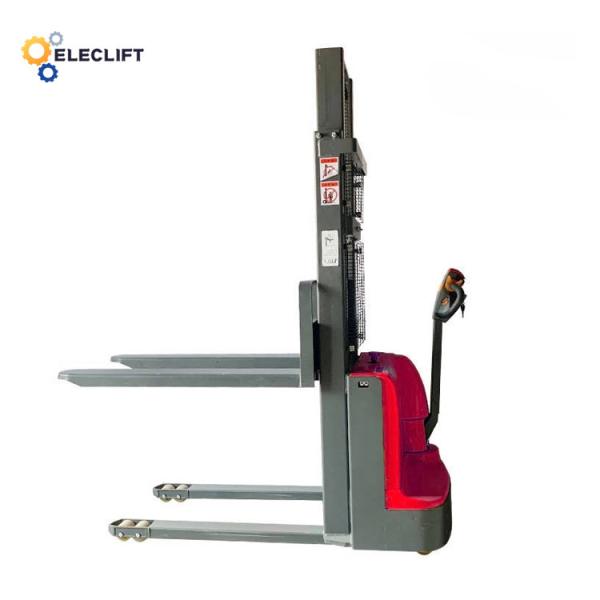 2000kg Full Electric Pallet Stacker Truck 24VDC 800mm Overall Width