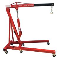 Hydraulic 2 Ton Foldable Engine Crane , 230cm Car Engine Lifting Crane