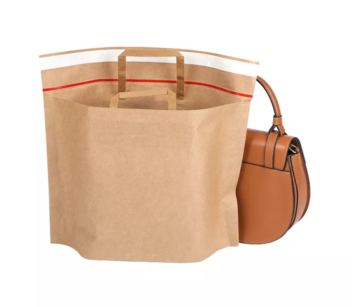 Biodegradable ISO сумки Tote бумаги сумки CMYK Kraft Kraft бумажный