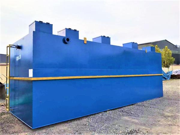 50TPH Biological Sewage Treatment Plant , 11kw Packaged Wastewater Treatment System