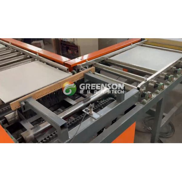 Small Capacity Gypsum Ceiling Board Making Machine Gypsum Board Laminating Machine