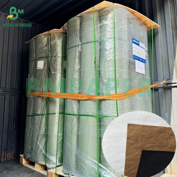 0.35 мм, 0.55 мм белая чёрная промытая kraft-бумага для изготовления пакетов