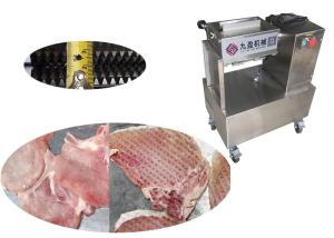 Automatic Meat Steak Hamstring Machine For Western Food One Year Warranty
