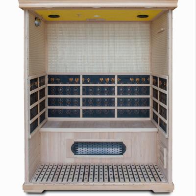 Single and Double Steam Bath Tourmaline Computer Control Panel Sweat Room Home Sauna Room Far Infrared Bathtub Detox