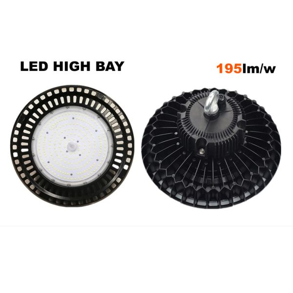 UL ETL Listed UFO LED High Bay Light , Industrial Warehouse Lighting Fixtures