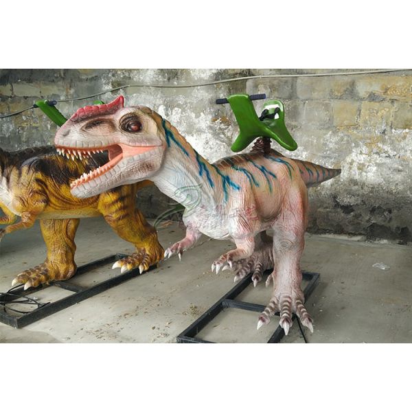 Мягкая установка езды динозавра силиконовой резины Аниматроник на месте доступная