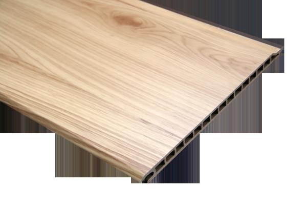 Wood plastic composite wall panels for indoor decoration