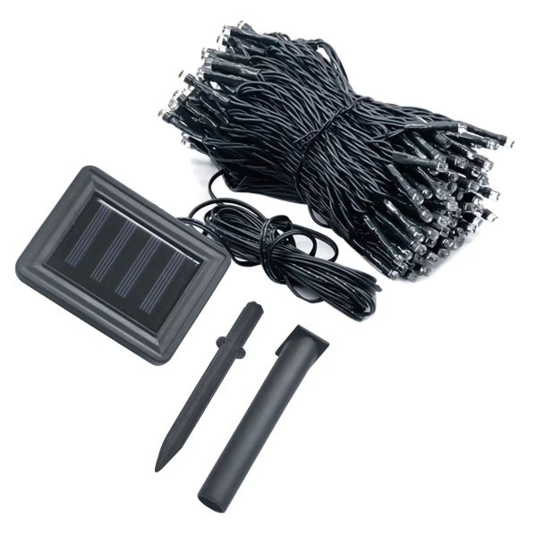 Outdoor Decorative Lighting Waterproof Solar String Lamp for Garden Christmas Tree