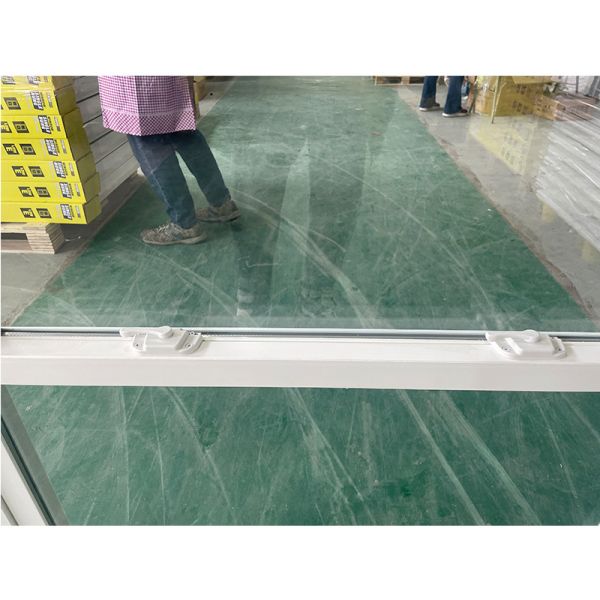 Customized UPVC Double Hung Window  Good Corrosion Resistance