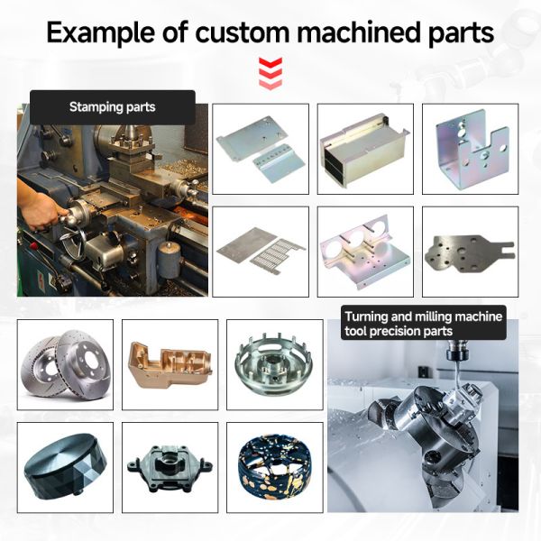Precision CNC Turning Milling Parts Micro Machining Customized Sizes