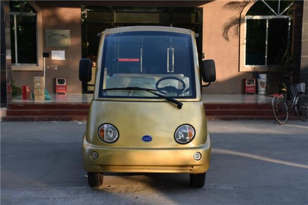 FRP Body Curtis Controller Electric Sightseeing Car 48V AC Motor Zero Pollution