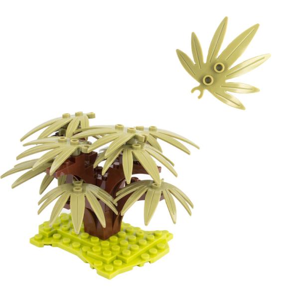 Ready to Ship In Stock Fast Dispatch MOC city construction accessories bricks leaves garden forest plants sets christmas