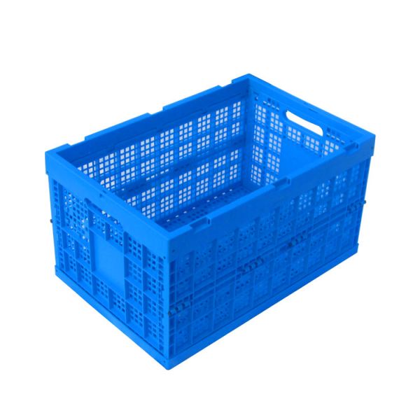 foldable plastic box crates for fruit Vegetable for sale