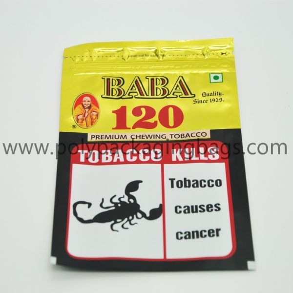 Stand Up Ziplock Resealable 92mic Plastic Cigar Bags