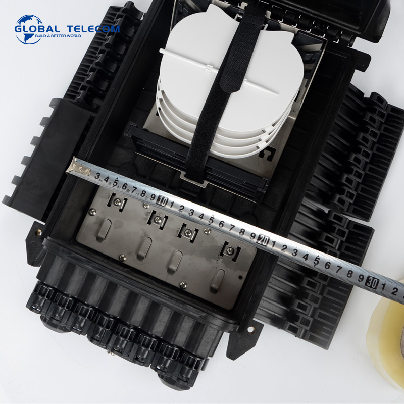 Ftth Optical Fiber Cable Joint Closure Waterproof IP68 24 Core 48 Core 96 Core