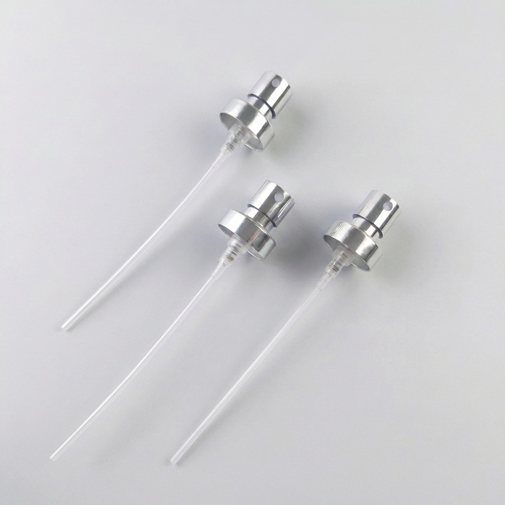 Bottle Sprayer Accessories Common FEA18 Aluminum Crimp Neck Perfume Pump