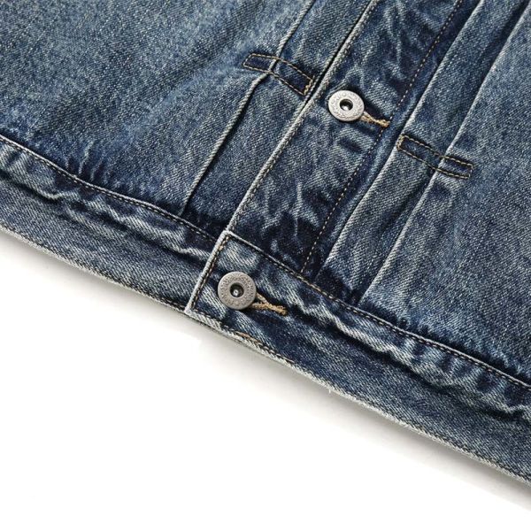 Куртка куртки джинсовой ткани мытья винтажного Мульти-кармана OEM фабрики сверхмощная для людей