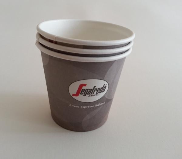 4oz 120ml Single Wall Cup , Small Disposable Paper Coffee Cups For Tasting