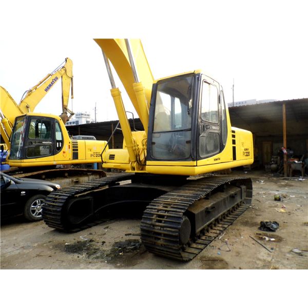 Japanese Used KOMATSU PC220-6 Crawler Excavator Sale