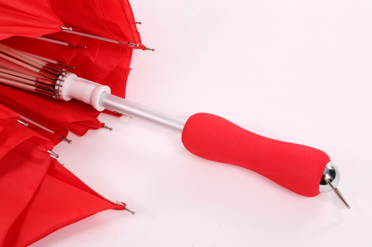 Adults Party Performance Umbrella with Customized Logo and Unique Design Heart Shaped