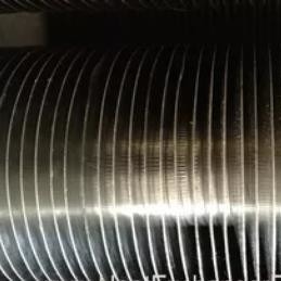 Tube d'aileron titanique d'échangeur de chaleur du matériel de réfrigération api