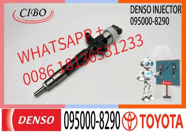 China Supplier Common Rail Injector 095000-8290 23670-09330 For Toyota Hilux / Fortuner 1KD-FTV
