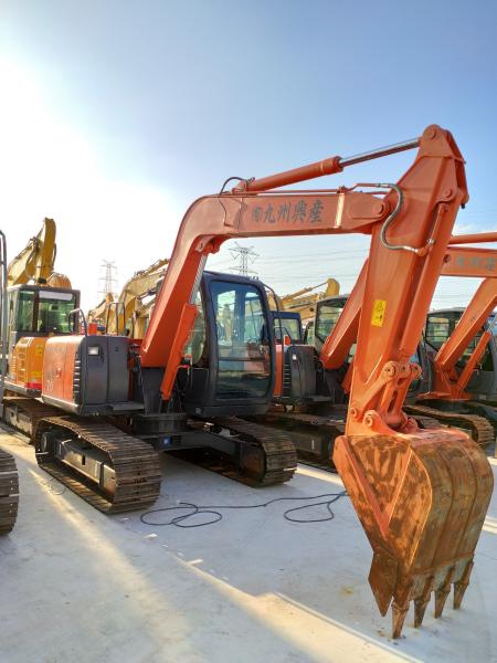 Venda Quente Usado Em bom estado 6510kg Hitachi EX70 40,5KW de potência com motor ISUZU CC-4JG1
