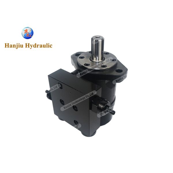 BMP-200-2-E-D&FYPD-10-D Gerotor Hydraulic Motor with Relief Valve Block for Long Life Heavy Duty Applications