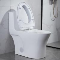 la taille bordée d'une seule pièce ronde de confort de toilette a prolongé 28