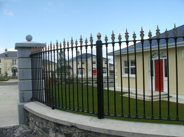 Designs for Steel Fence/ Galvanized Steel Fence/Tubular Steel Fence