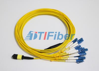 O remendo da fibra da manutenção programada MTP/MPO do LC conduz com o conector da fibra ótica do UPC