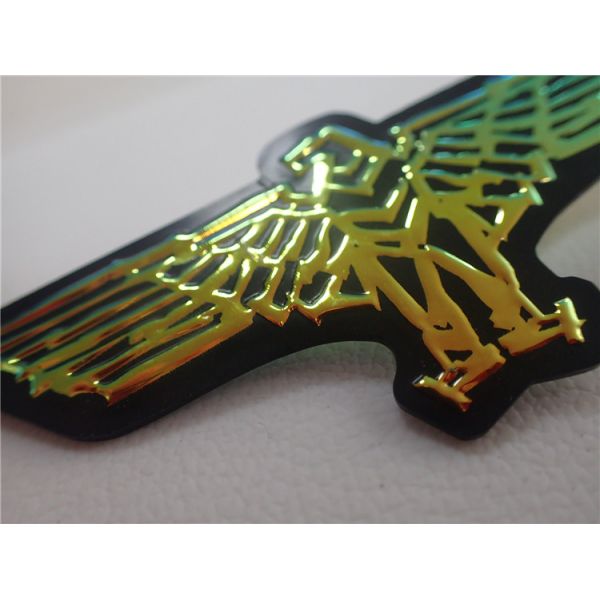 Non Toxic Mirror TPU 1.0cm Custom Clothing Patches