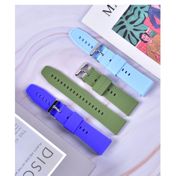 Soft Ribbed Silicone Strap · Customizable Colors | OEM/ODM - China Wholesaler SHX