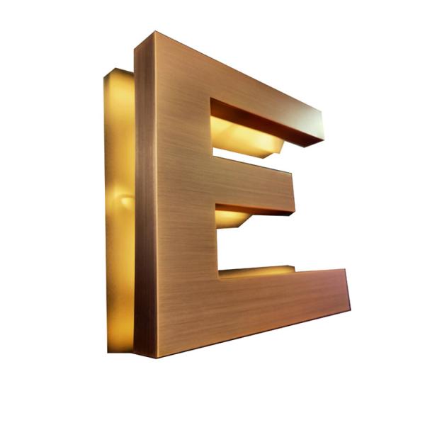 Color Custom Led Illuminated Shop Sign Letter Edge Light Outdoor Backlit Channel Letters Logo Signs Outdoor