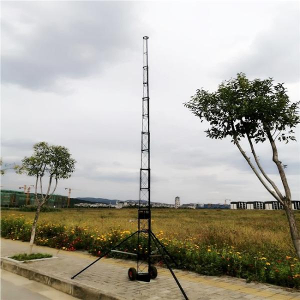 Winch Up 9M Lightweight Ham Radio Mast Telescoping