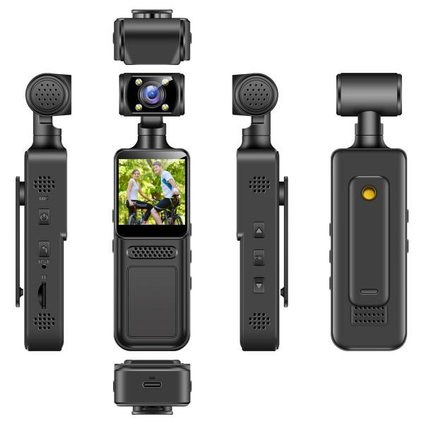 1.3-inch 4K high definition sports digital 180 degrees mini pocket camera M12