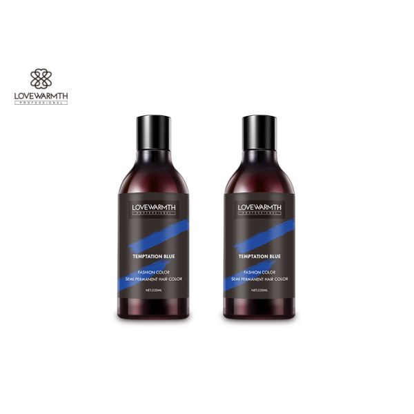 Toxic Free Semi Permanent Hair Color No Damage Brighter Color For Adults