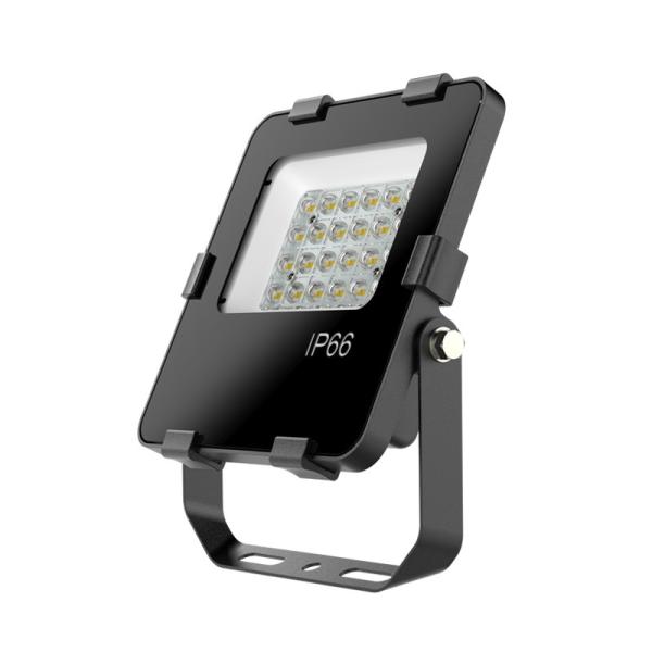 IP66 3000k 4000k 6500k 30 Watt LED Flood Lights Black Aluminum 6KV Surge Protection