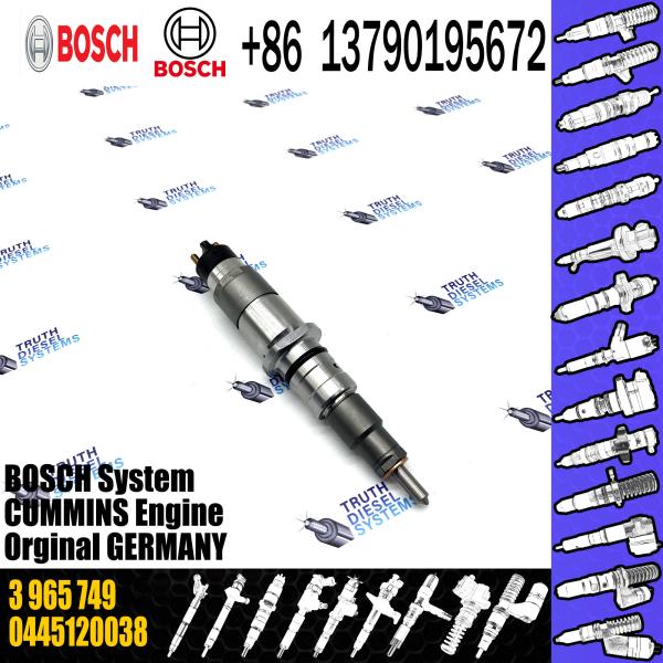 High Quality 3965749 Diesel Engine Fuel Common Rail Injector 0445120133 0 445 120 133