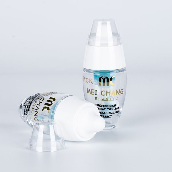 Discharge Rate 0.25ML Gouache Mixing Dropper Bottle for Essential Serum Toner PETG