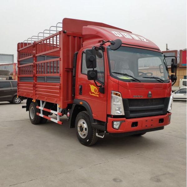Sinotruk Howo 4x2 Diesel Euro2 116HP 10 Ton Stake Cargo Truck For Logistics And Transportation
