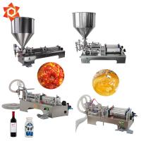 Machine de remplissage semi automatique d'acier pour l'eau minérale de noix de coco de sachet de soude