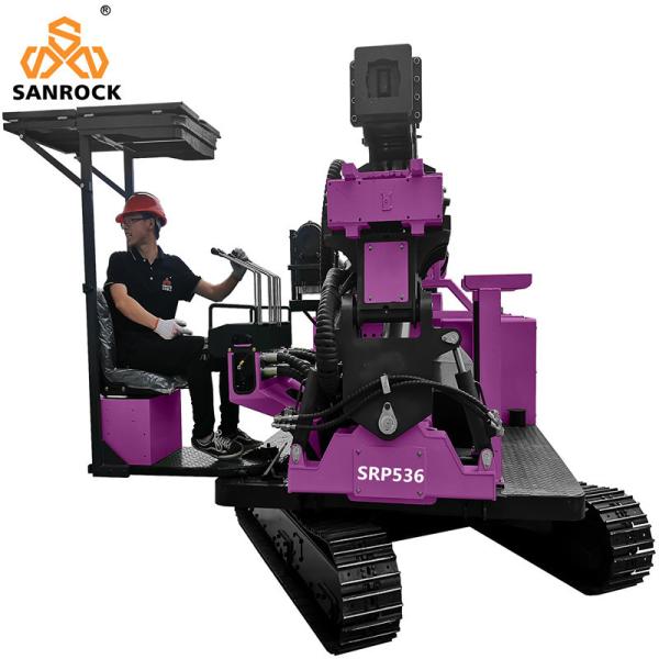 Equipamento de condução de pilhas pequenas Máquinas hidráulicas de perfuração de pilhas