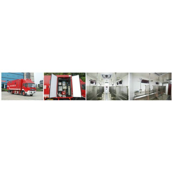 King Run Outdoor Logistics Shower Vehicle Customizing Special device: hot and cold water supply system, shower device